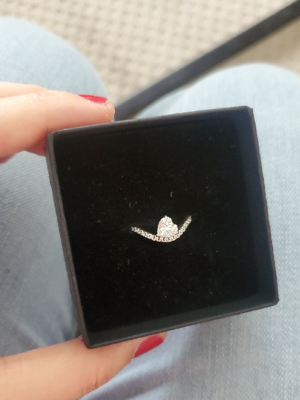 Pandora Heart Ring Size 6 - Picture 2 of 5